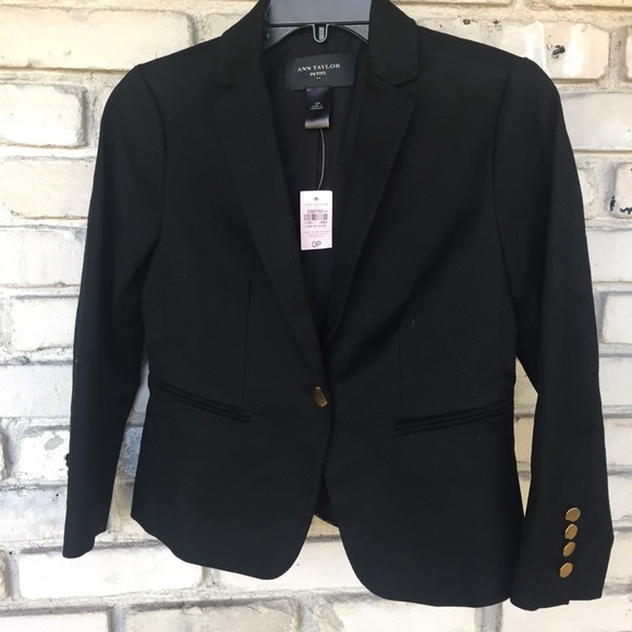 Ann Taylor Jackets & Blazers - Ann Taylor petite black jacket